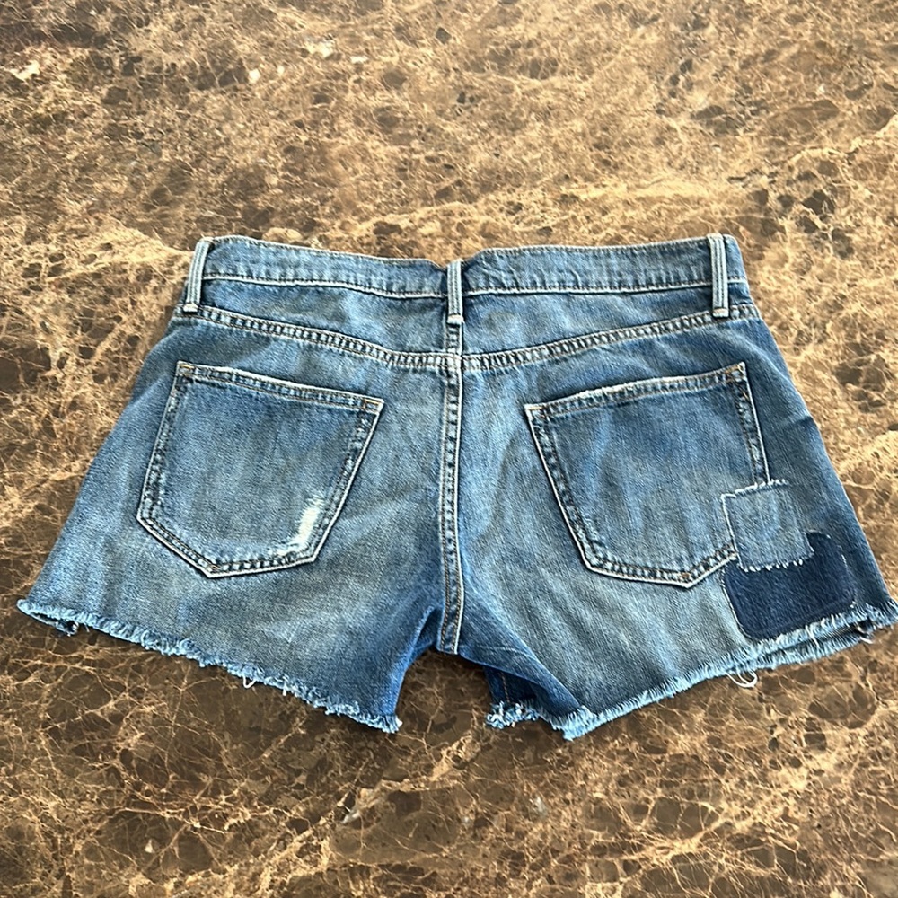 Gap 1969 Patchwork Denim Shorts - image 4